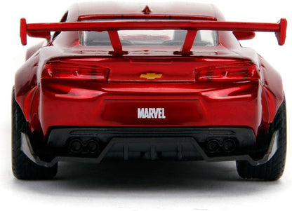 Jada Toys 253222003 Avengers Accessories, 1:32 1:32 Iron Man 2016 Chevy Camaro SS