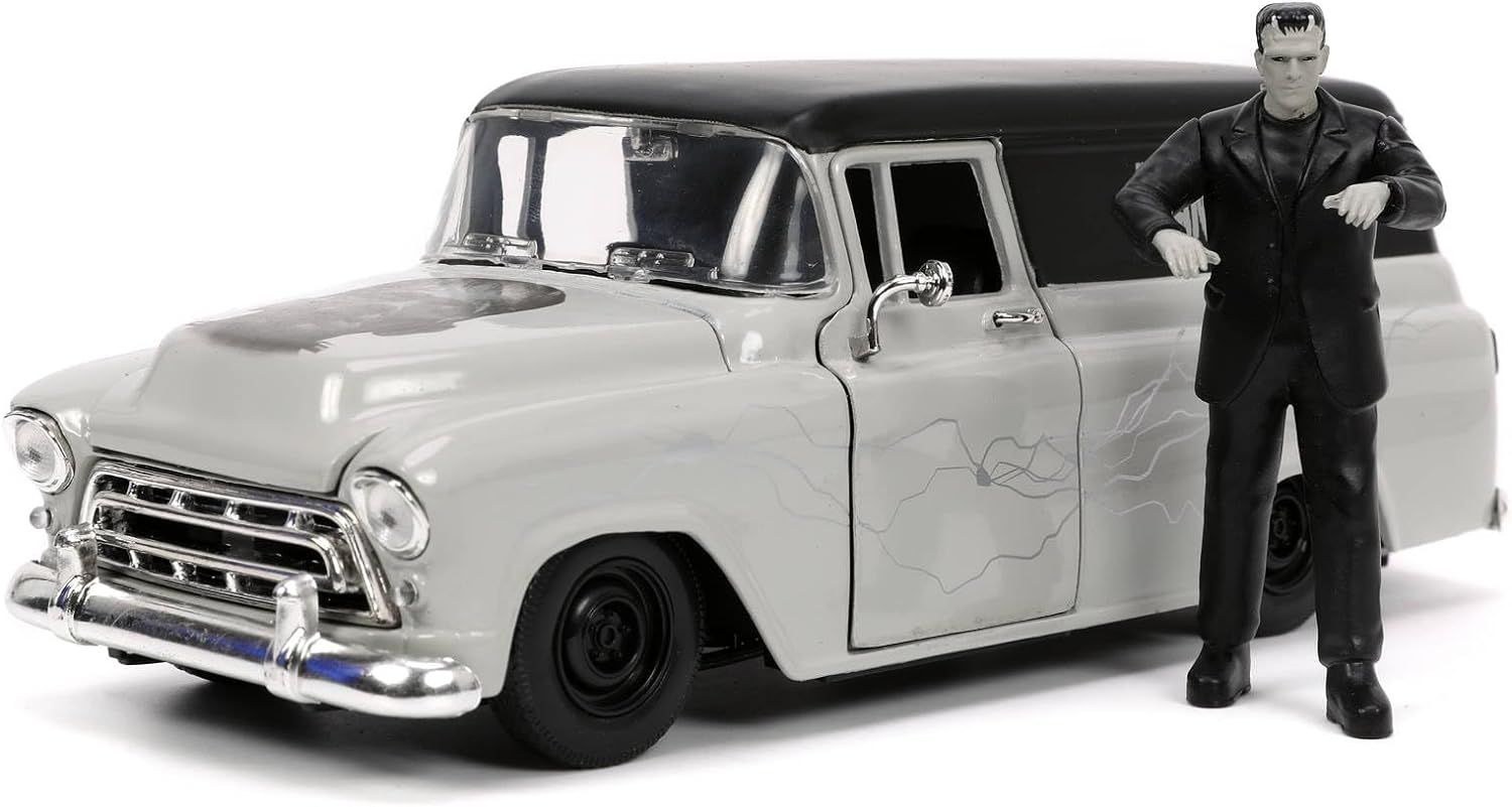 Jada Frankenstein Chevy Suburban Delivery 1957 con Figura 253255032