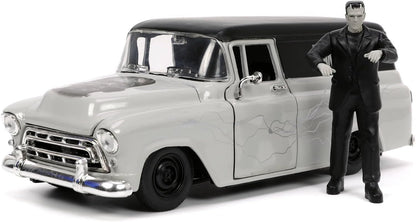 Jada Frankenstein Chevy Suburban Delivery 1957 con Figura 253255032