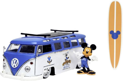 Jada Toys 253075001 Mickey Van with Figure, 1:24, Multicoloured