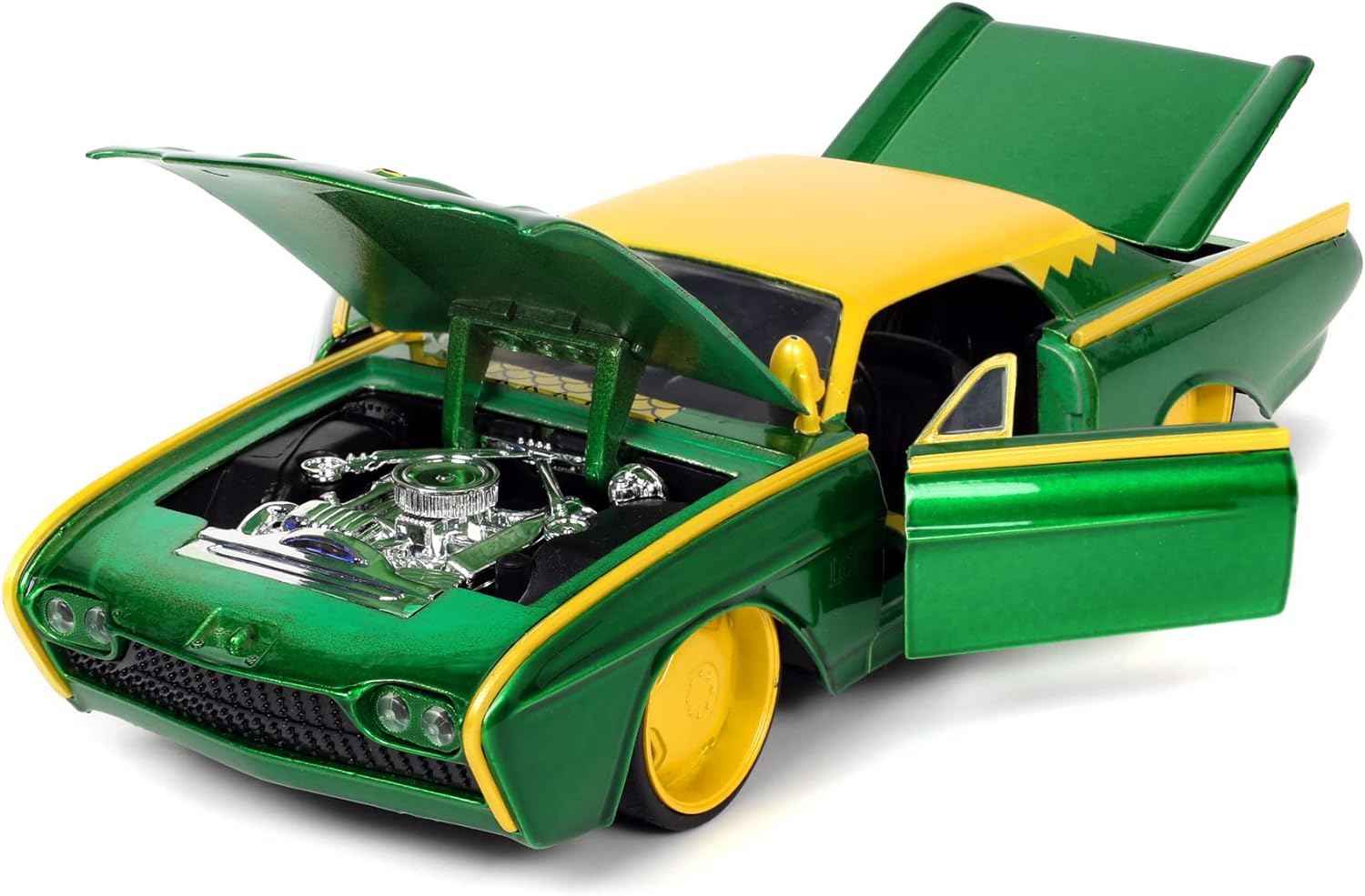 Jada MARVEL LOKI 1963 FORD THUNDERBIRD 1:24 WITH FIGURE