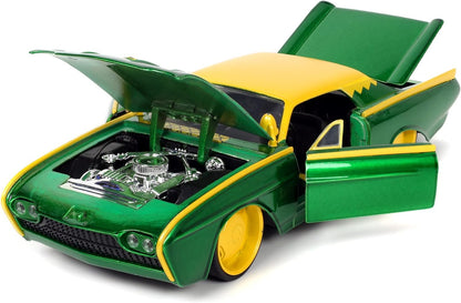 Jada MARVEL LOKI 1963 FORD THUNDERBIRD 1:24 WITH FIGURE