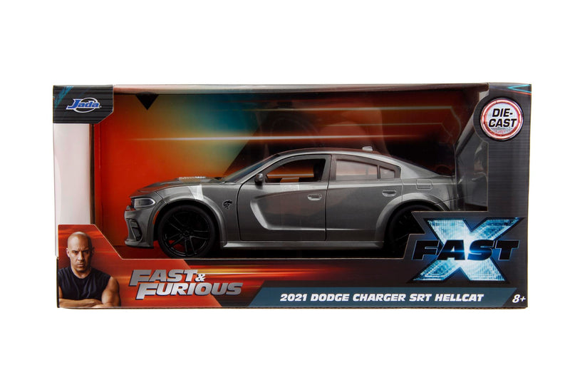 Jada 1:24 FAST and FURIOUS DODGE CHARGER ARGENTO (253203085SSU