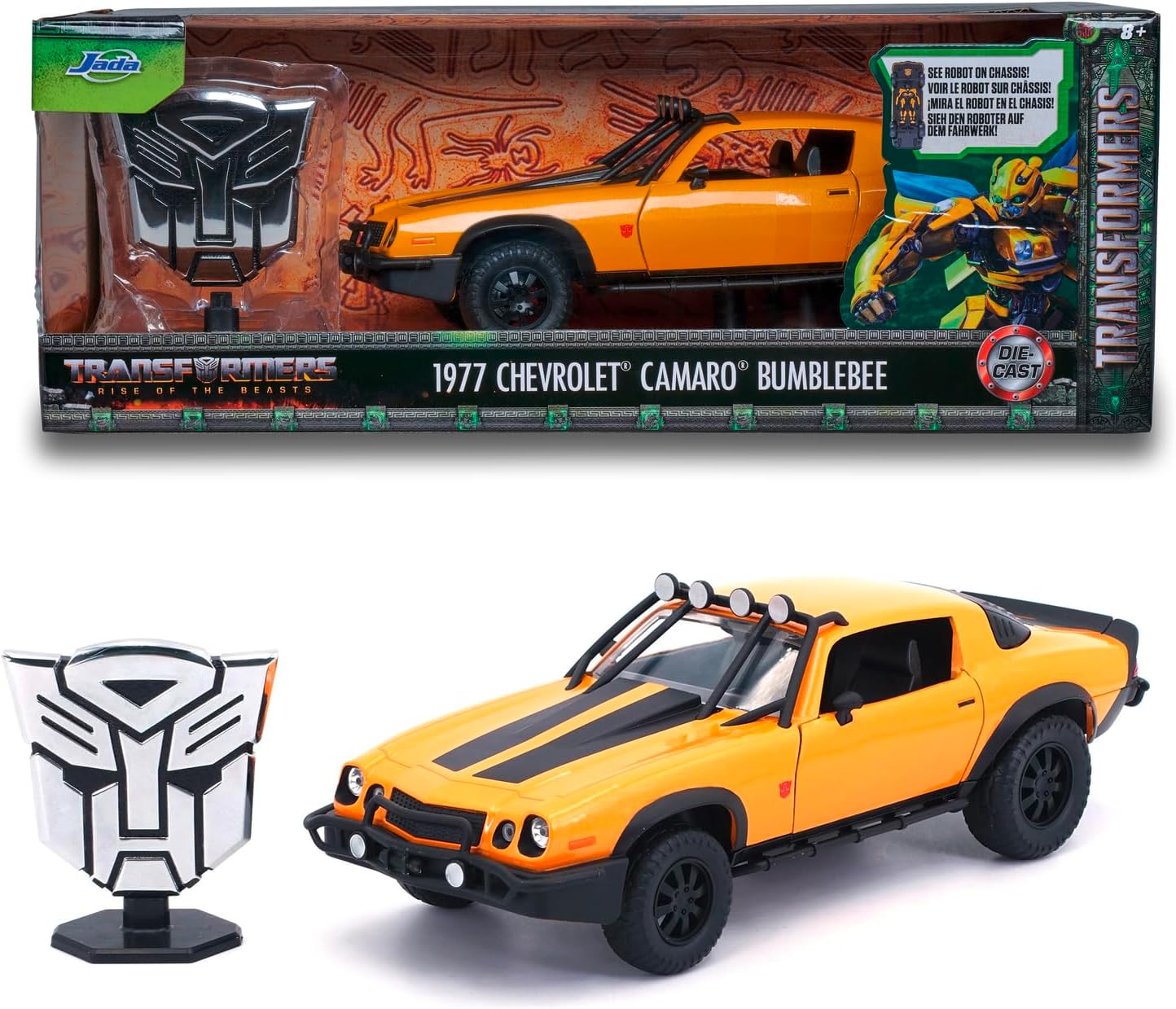 Jada 253115010SSU Bumblebee DIECAST Vehicle, Black