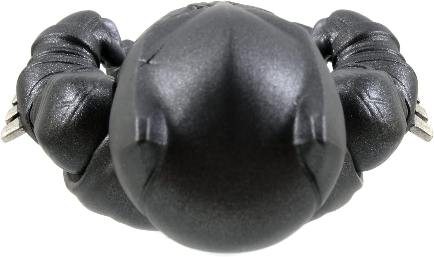 Jada - Figuara de Batman DC Armored (10 cm) figura de acción del superhéroe de Batman Vs Superman con máscara y armadura, figura de metal coleccionable para fans y niños a partir de 8 años (253211004