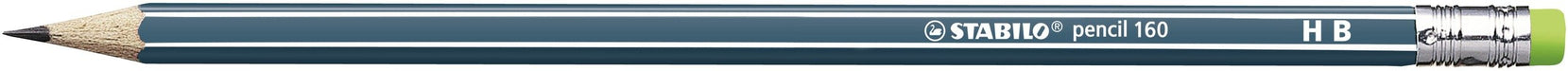 STABILO pencil 160 petrol HB rubber capsule
