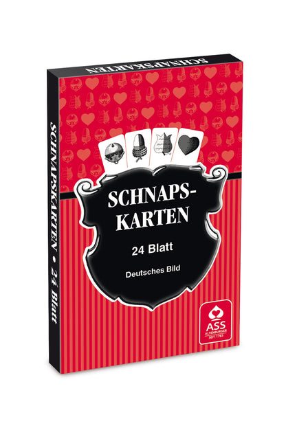 ASS Altenburger 22570044 Shot cards, double German image, Silver