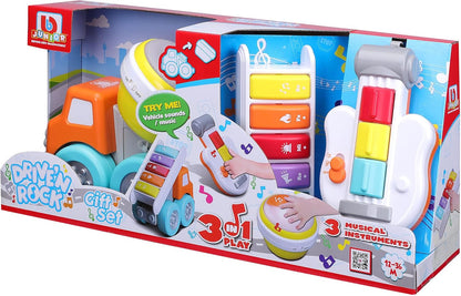 Bburago: Drive `N Rock Gift Set