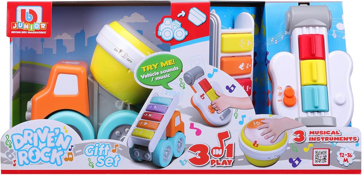 Bburago: Drive `N Rock Gift Set