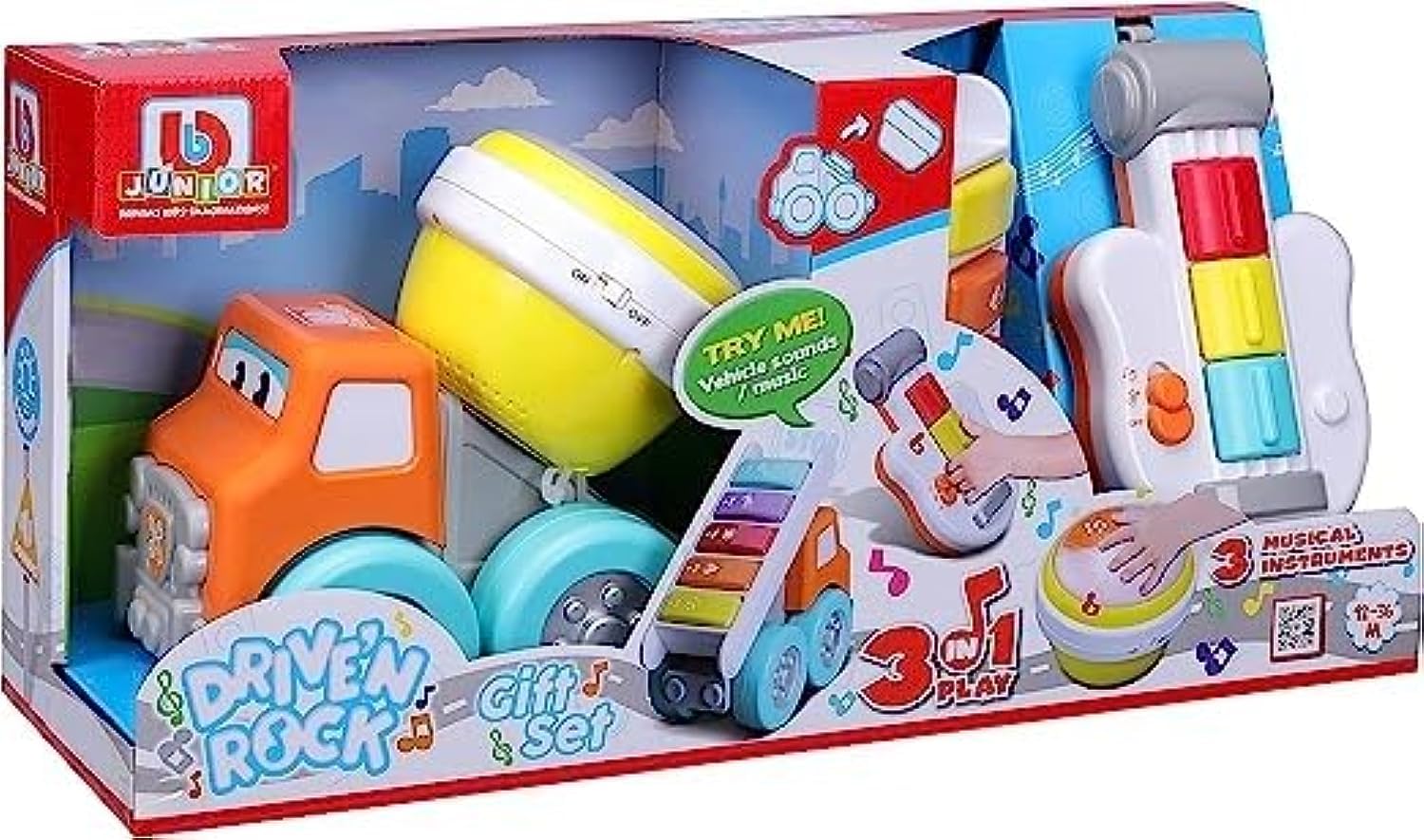 Bburago: Drive `N Rock Gift Set