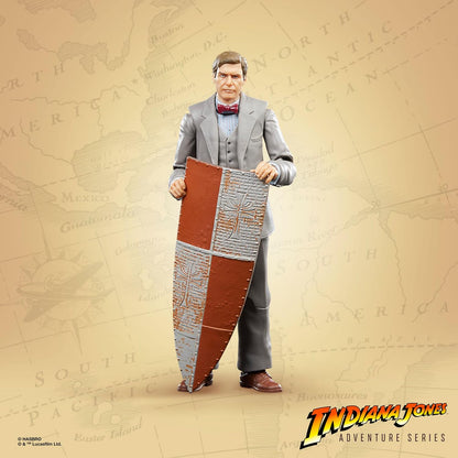 Hasbro - Indiana Jones and The Last Crusade Juguete Adventure Series Indiana Jones (Professor) - Figuras de acción Indiana Jones de 15 cm