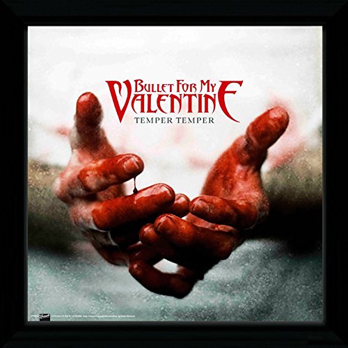 Bullet For My Valentine: Temper (Stampa In Cornice 30X30 Cm)