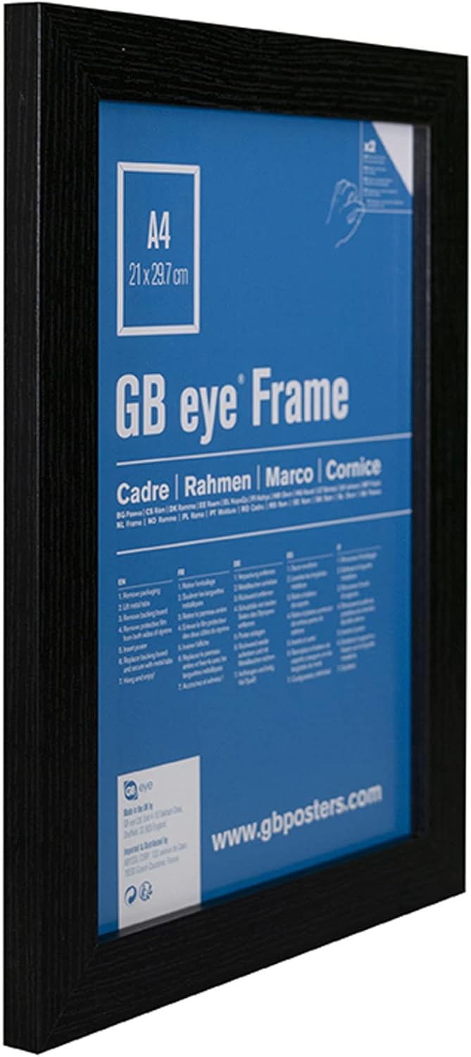 GB Eye FMA4A1BK 29.7 x 21 cm A4 Black Frame