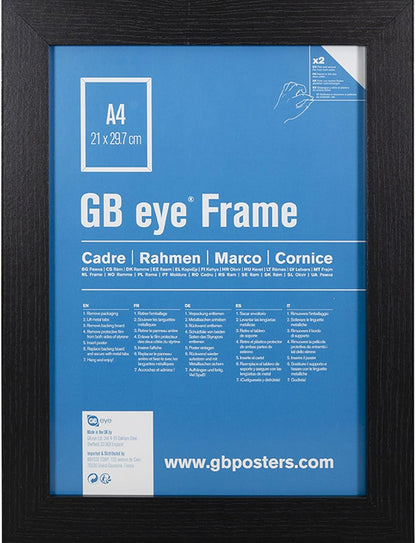GB Eye FMA4A1BK 29.7 x 21 cm A4 Black Frame