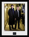 GB eye Sherlock, & Watson Portrait, Framed Photograph (16x12), Wood, Multi-Colour