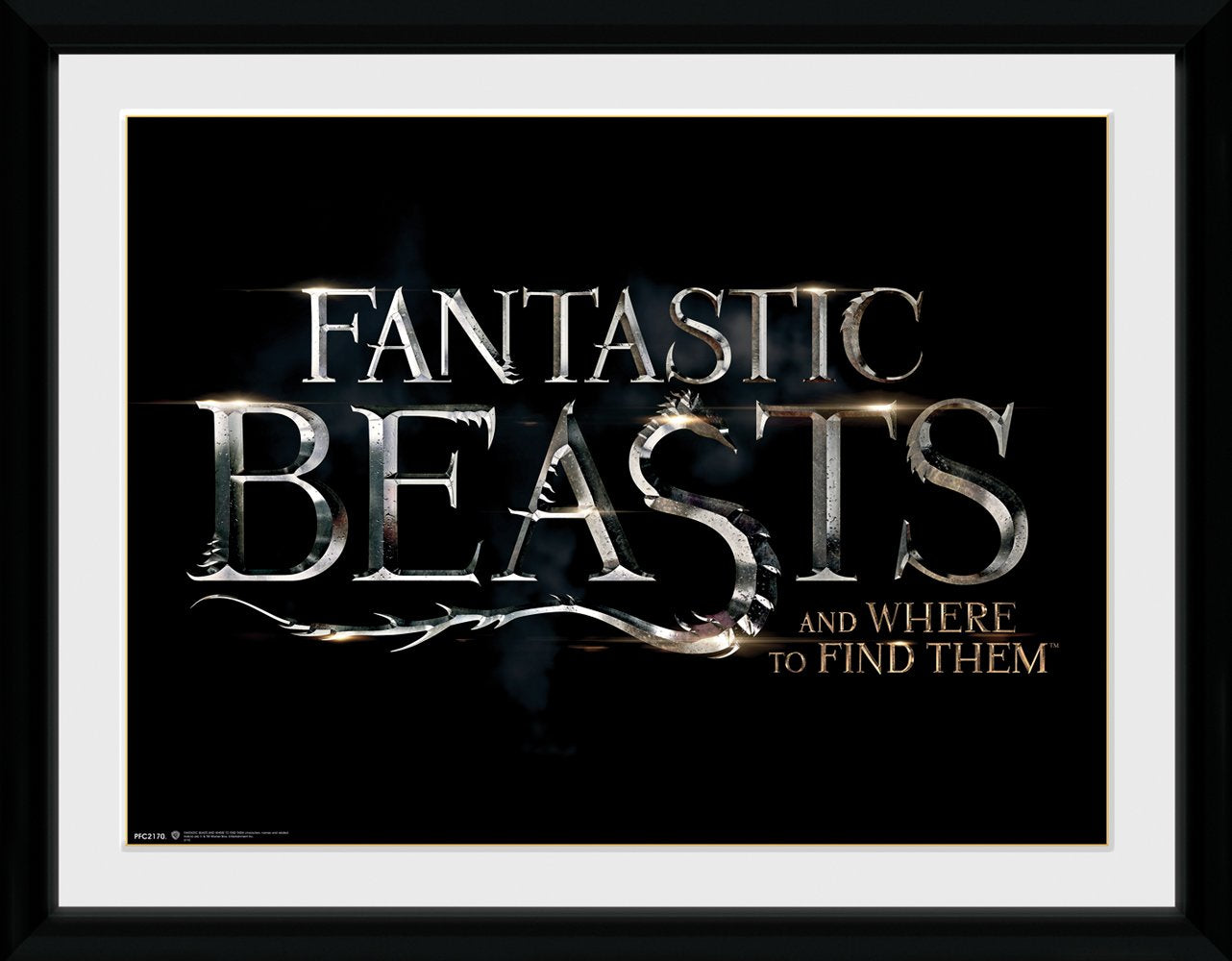 Fantastic Beasts: Logo (Stampa In Cornice 30X40 Cm)