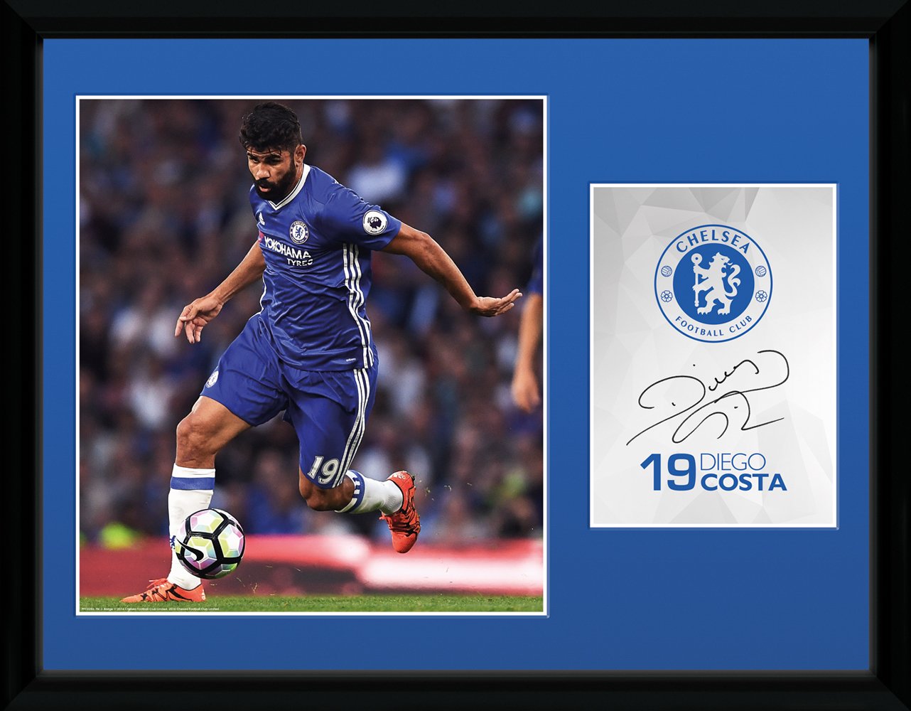 GB eye LTD, Chelsea, Costa 16/17, Framed Print, 30 x 40 cm, Wood, Multi-Colour