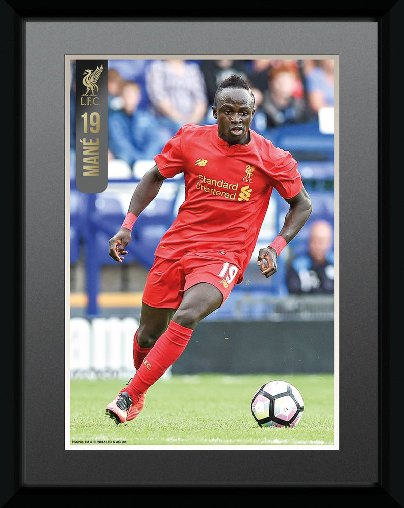 GB eye LTD, Liverpool, Mane 16/17, Collector Print, 15 x 20 cm, Wood, Multi-Colour, 24 x 20 x 2.4 cm