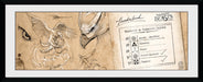 GB eye Fantastic Beasts Thunderbird Framed Print, Wood, Multi-Colour, 79 x 44 x 3 cm