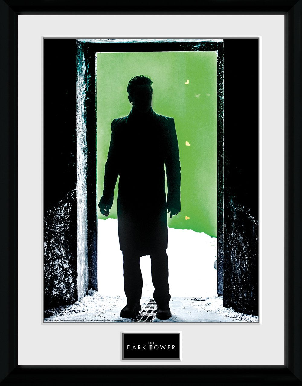 GB eye The Dark Tower The Man in Black Framed Poster, Wood, Various