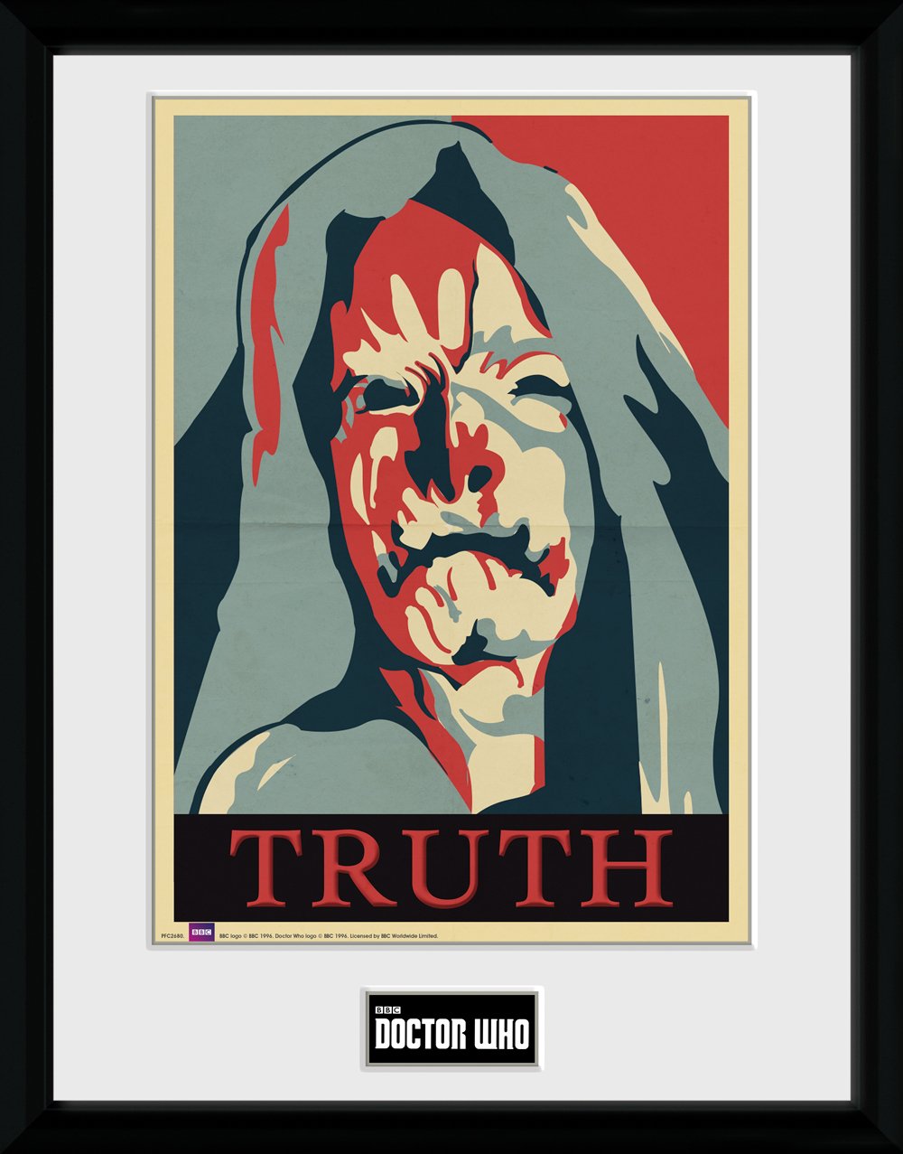 GB eye Ltd, Doctor Who, Truth, Framed Poster 30x40cm, Wood, Various