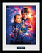 GB eye Valerian Cast Framed Print 30x40cm, Wood, Multi-Colour