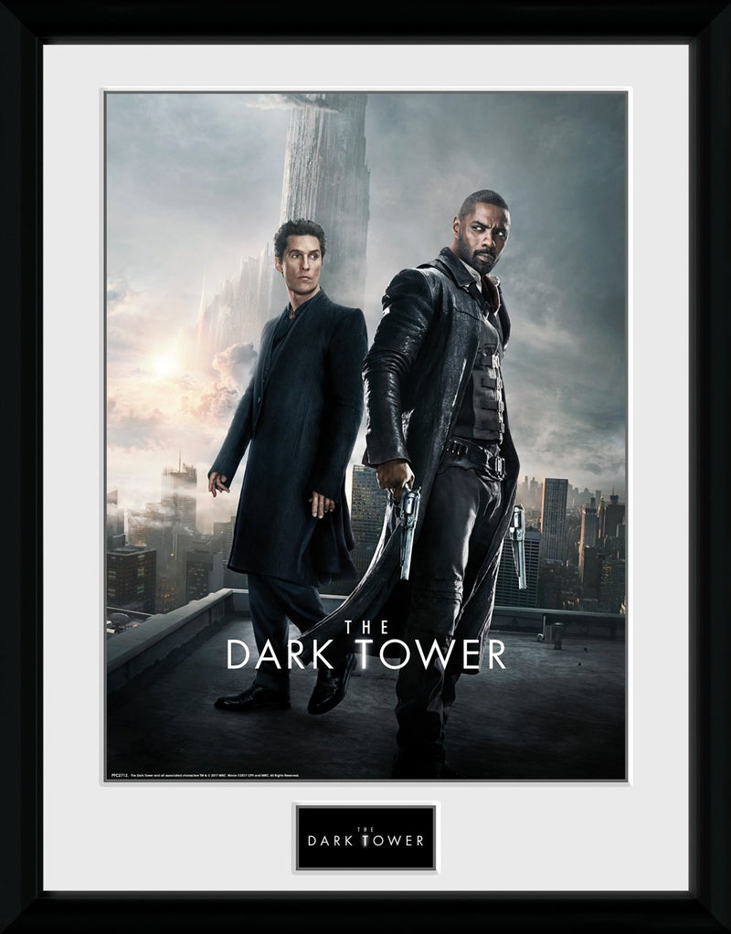 GB eye LTD, The Dark Tower, City, Framed Print 30x40cm, Wood, Various