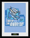GB eye Laboratory Dexter The Inventor Framed Print, Wood, Various,