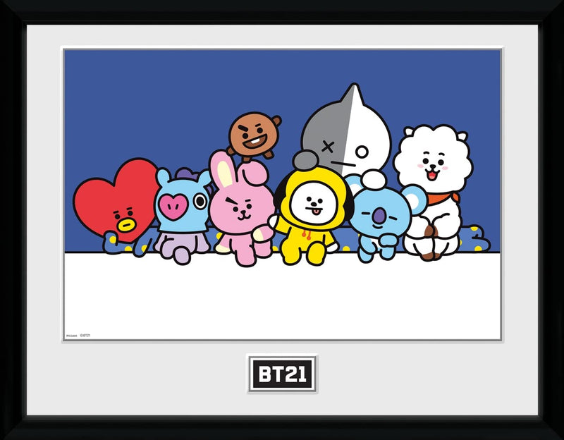 Bt21: Gb Eye - Group (Stampa In Cornice 30X40Cm)