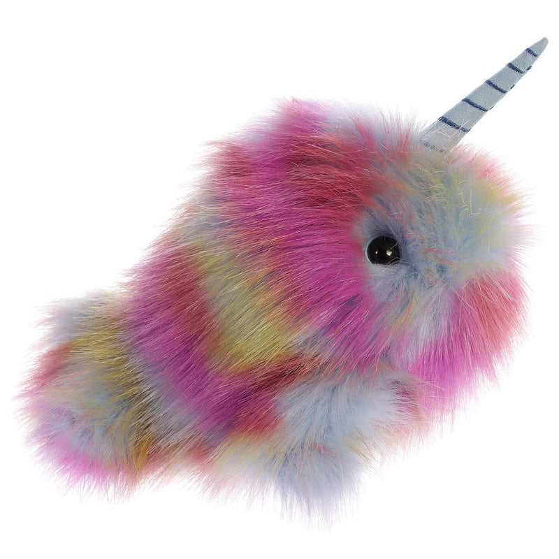AURORA Narval, 03501, Luxe Boutique, Neptune Narwhal, 10 Pulgadas, Juguete Suave, Rosa, Color (3501