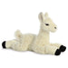 Aurora 12281 12-inch Flopsie Teddy Llama - Cream and Black