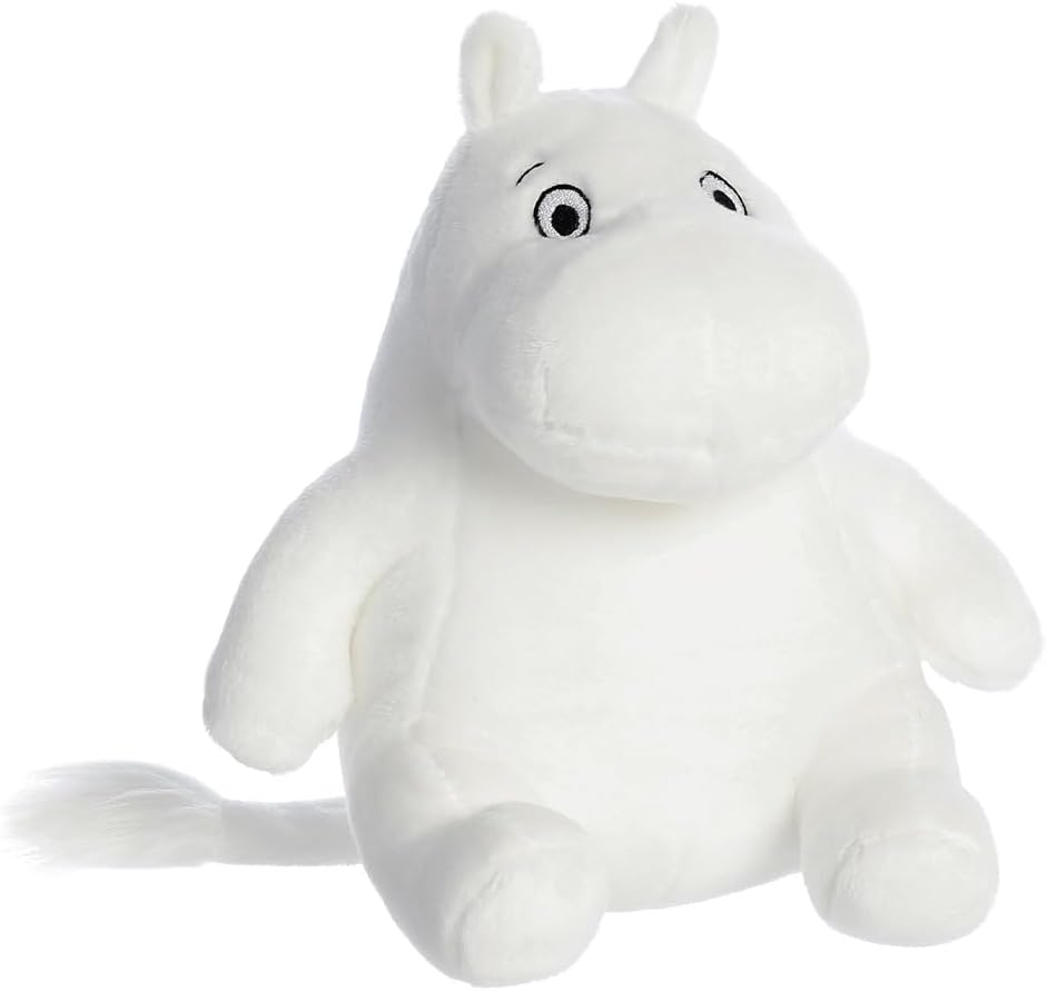 Aurora, 12585, Moomin Official Merchandise, Moomin, 8In, Soft Toy, White