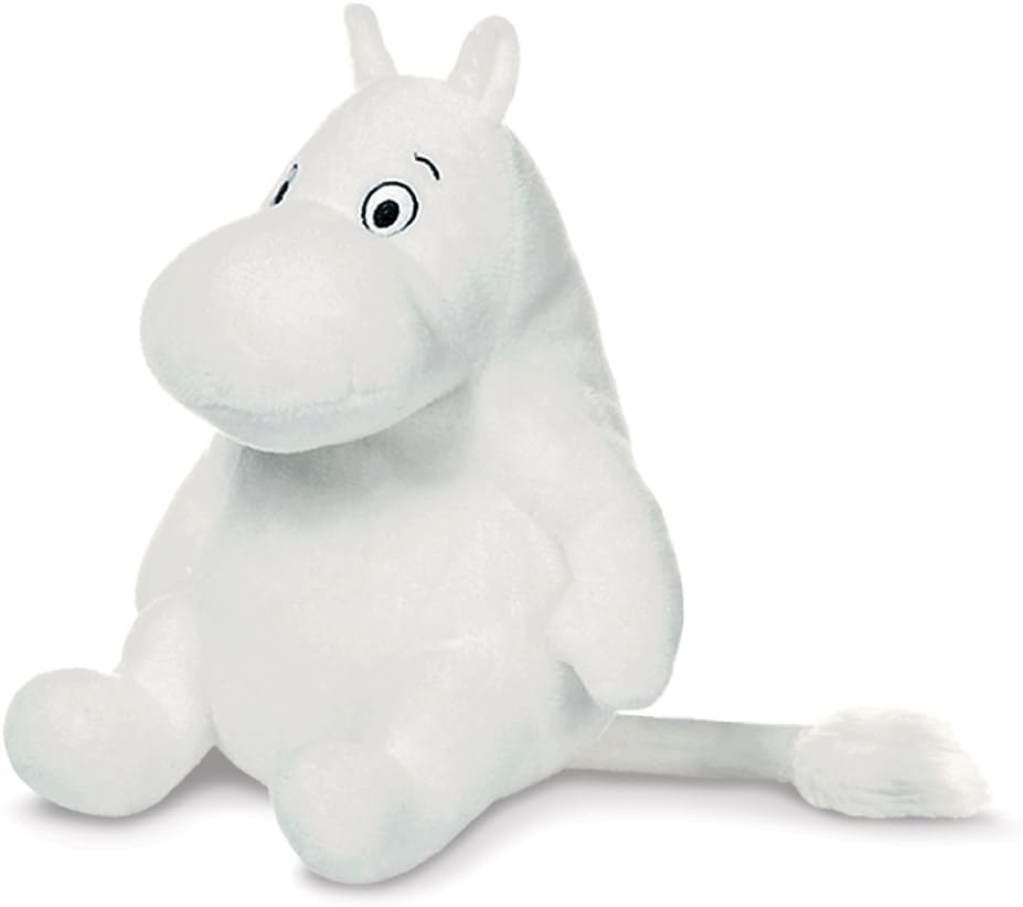 Aurora, 12585, Moomin Official Merchandise, Moomin, 8In, Soft Toy, White