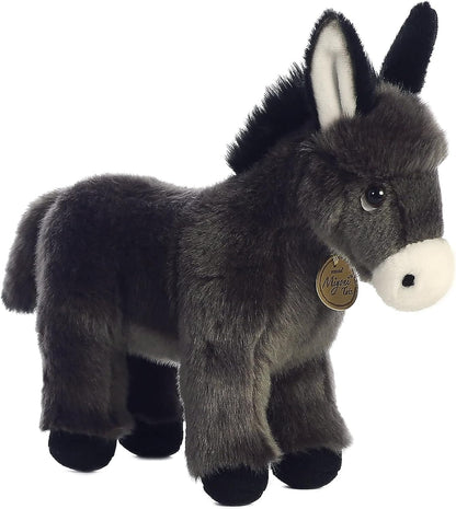 Aurora, 26285, MiYoni Donkey Foal, 11In, Soft Toy, Grey