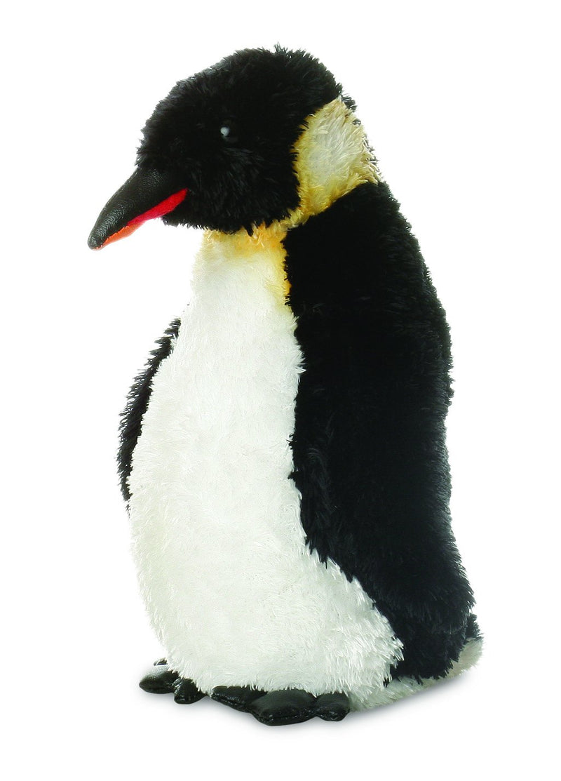 Aurora, 31194, Mini Flopsie Emperor Penguin, 8In Soft Toy, Black and White