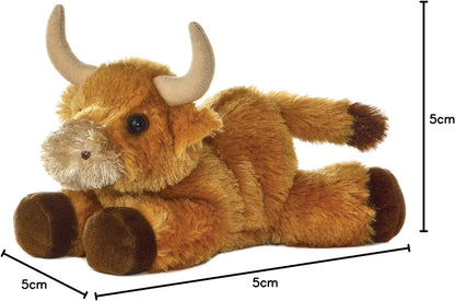 Aurora World Ltd Mini Flopsie Toro Bull, Brown, 8-inch