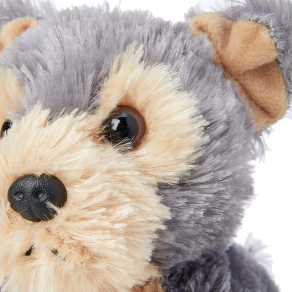 Aurora, 31300, Mini Flopsies Cutie Yorkshire Terrier Dog, 8In, Soft Toy, Cream 8"
