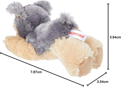 Aurora, 31300, Mini Flopsies Cutie Yorkshire Terrier Dog, 8In, Soft Toy, Cream 8"