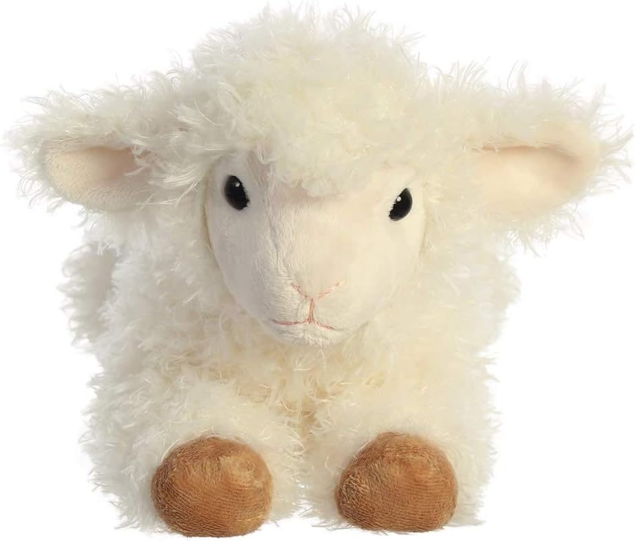 Aurora, 31921, Flopsies Luna Lamb, 12In, Soft Toy, White