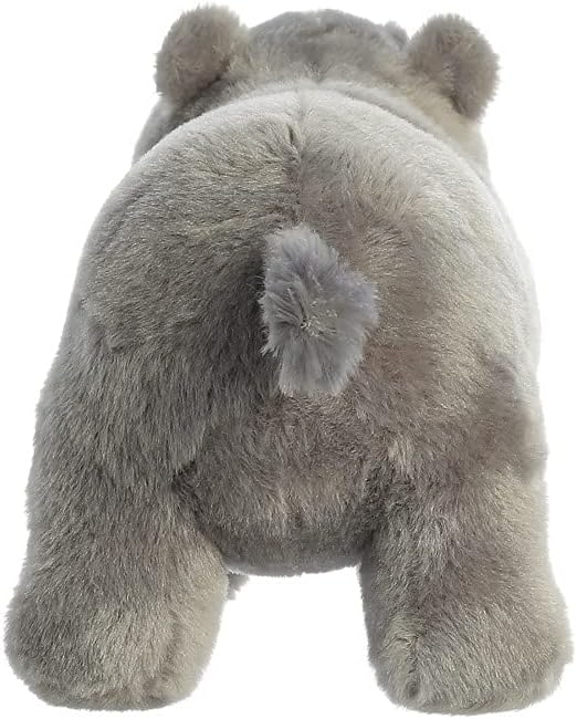 AURORA, 35034, Eco Nation Hippopotamus, 10.5In, Soft Toy, Grey