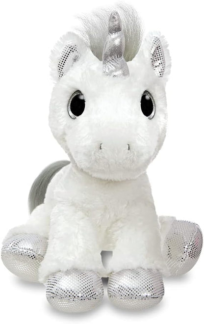 Aurora, 60855, Sparkle Tales, Twilight Unicorn, 12In, Soft Toy, Silver, 12-Inch