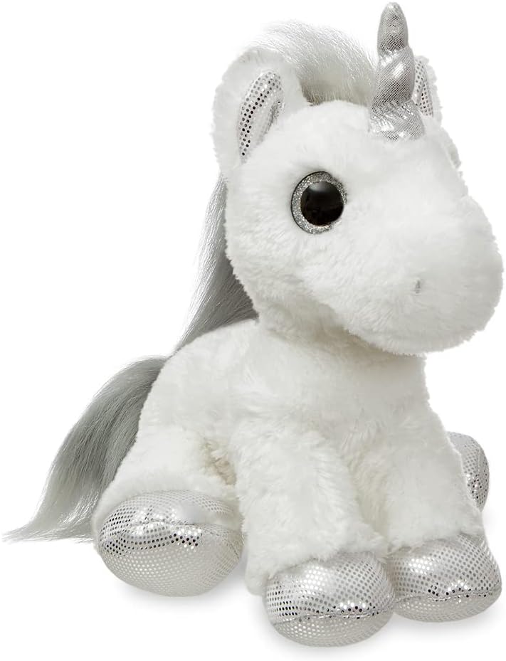 Aurora, 60855, Sparkle Tales, Twilight Unicorn, 12In, Soft Toy, Silver, 12-Inch