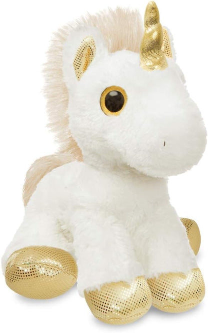 Aurora World-Aurora, 60856, Sparkle Tales, Star Unicorn, 30,5cm, Soft Toy, Gold, Colore, 30,5 (12"