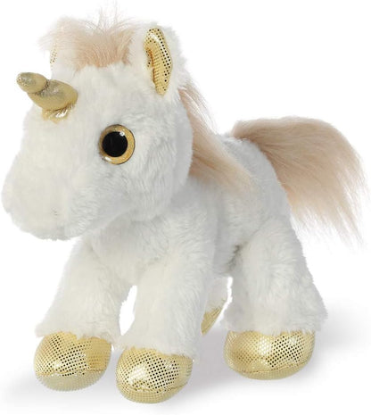 Aurora World-Aurora, 60856, Sparkle Tales, Star Unicorn, 30,5cm, Soft Toy, Gold, Colore, 30,5 (12"