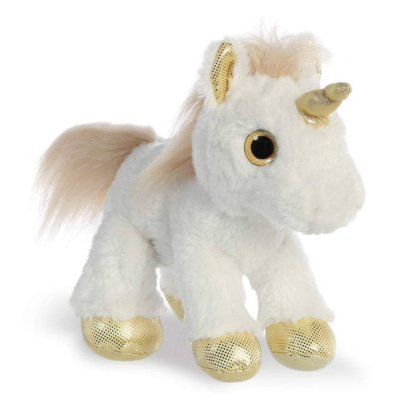 Aurora World-Aurora, 60856, Sparkle Tales, Star Unicorn, 30,5cm, Soft Toy, Gold, Colore, 30,5 (12"