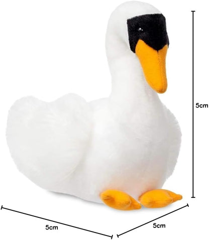 Aurora, 60933, Flopsies Swan, 12In, Soft Toy, White