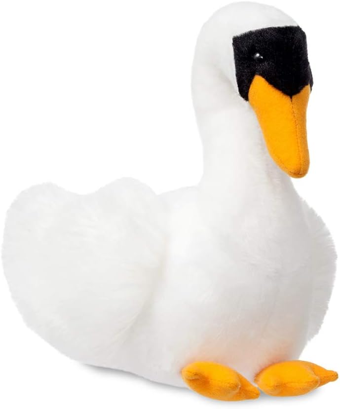 Aurora, 60933, Flopsies Swan, 12In, Soft Toy, White