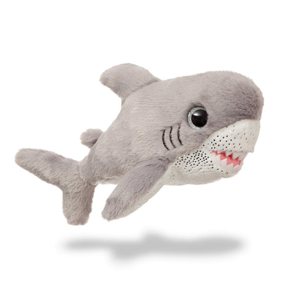 AURORA, 61208, Sparkle Tales, Finn The Shark, 7In, Soft Toy, Grey and White