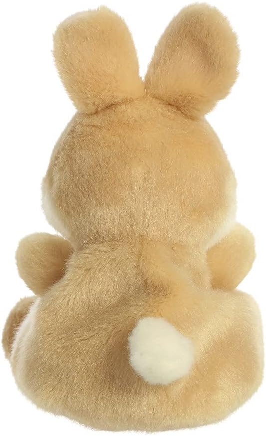 Aurora Palm Pals, Ella the Bunny Soft Toy, 61243, 5 inches, Beige , Brown Single