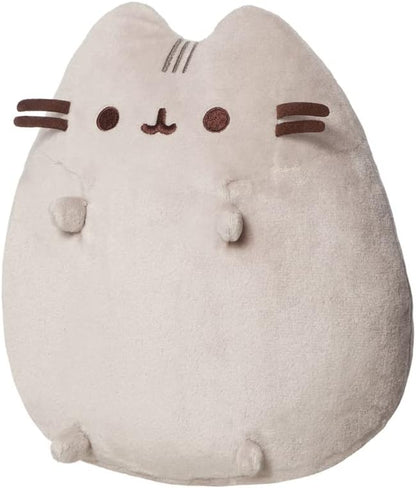 Aurora World- Pusheen Aurora, 61458, BT21 Official Merchandise, Peluche Cooky, 18cm, Marrón, Color Gris (61486